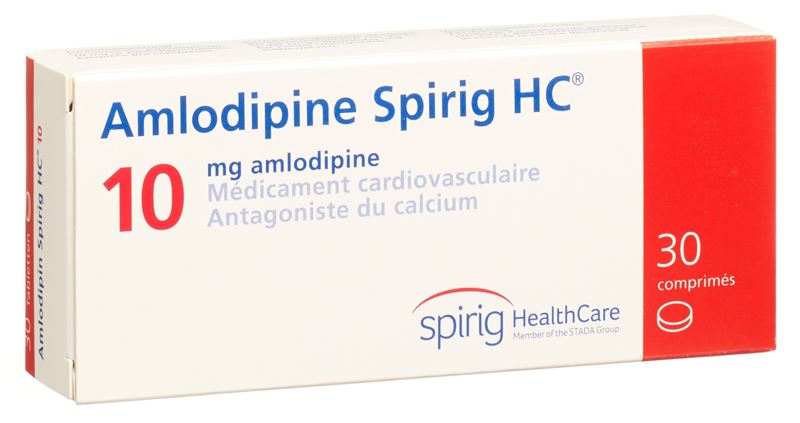 Amlodipin Spirig HC Tabl 10 mg 30 Stk