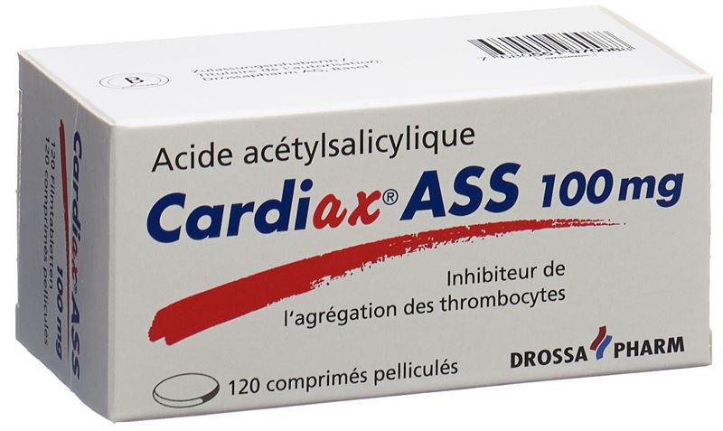 Cardiax ASS Filmtabl 100 mg 120 Stk