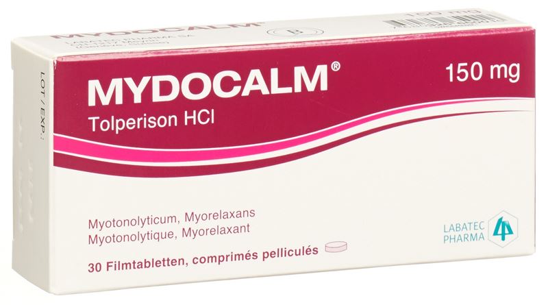Mydocalm cpr pell 150 mg 30 pce