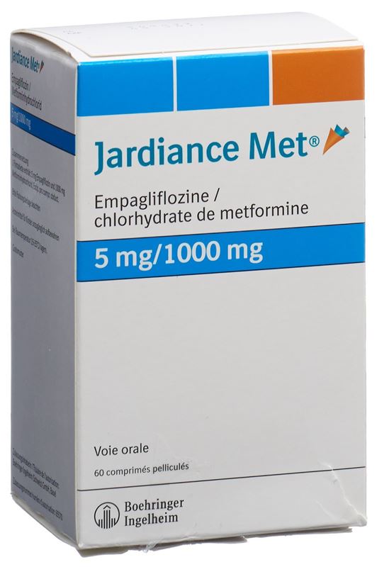 Jardiance Met cpr pell 5/1000mg 60 pce