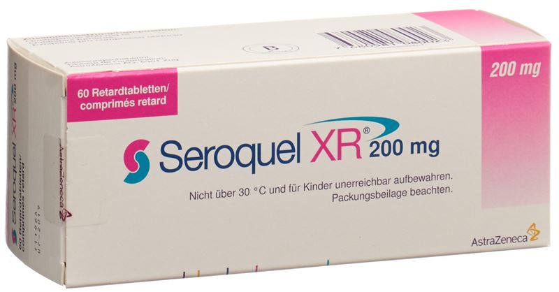 Seroquel XR Ret Tabl 200 mg 60 Stk