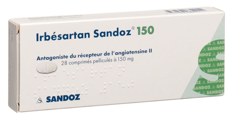 Irbesartan Sandoz Filmtabl 150 mg 28 Stk Irbesartan Sandoz Filmtabl 150 mg 28 Stk