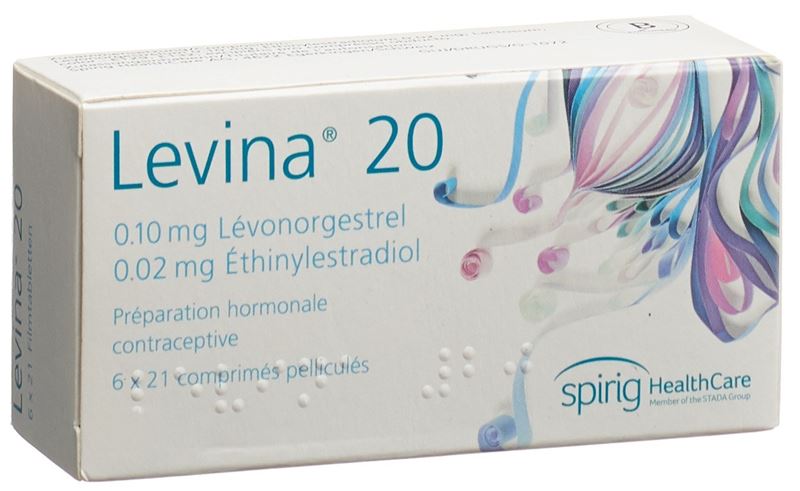 Levina 20 Filmtabl 6 x 21 Stk Levina 20 Filmtabl 6 x 21 Stk