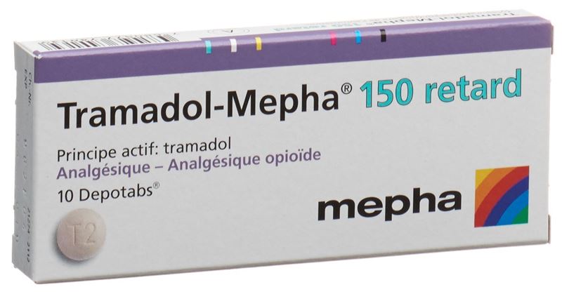 Tramadol-Mepha retard cpr ret 150 mg 10 pce