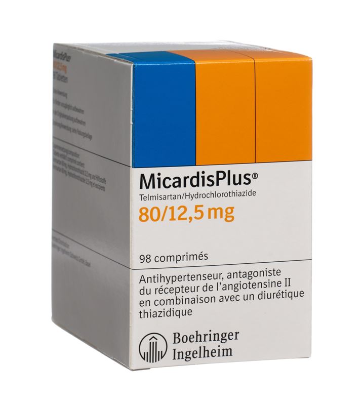 Micardis Plus Tabl 80/12.5 mg 98 Stk