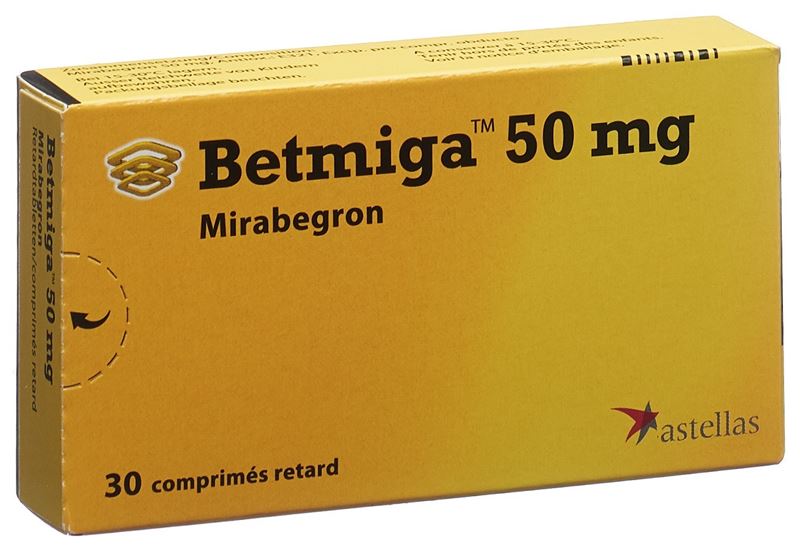 Betmiga Ret Tabl 50 mg 30 Stk Betmiga Ret Tabl 50 mg 30 Stk