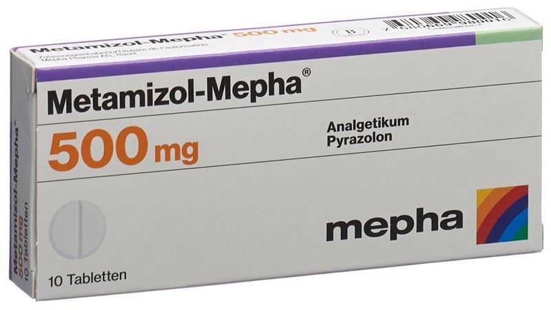 Metamizol-Mepha cpr 500 mg 10 pce