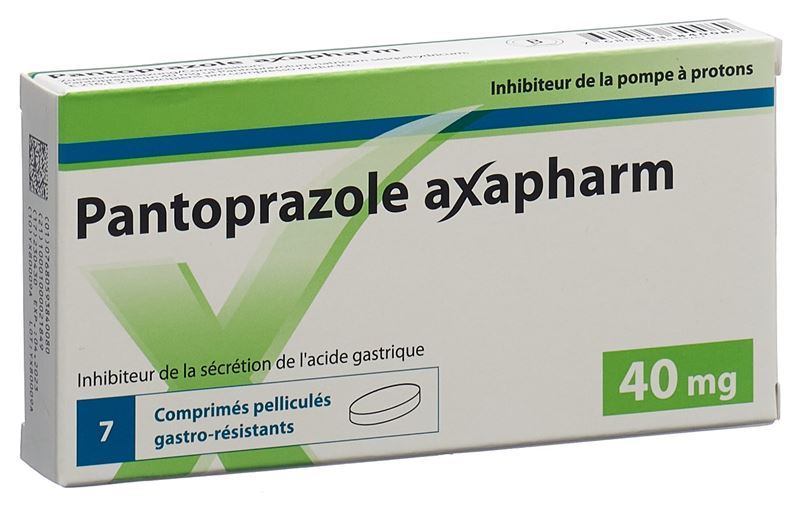 Pantoprazole axapharm cpr 40 mg 7 pce