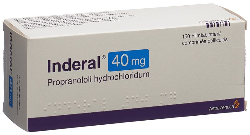 Inderal cpr pell 40 mg 150 pce
