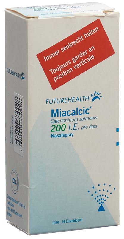 Miacalcic spray nasal 200 U/dose fl Miacalcic spray nasal 200 U/dose fl