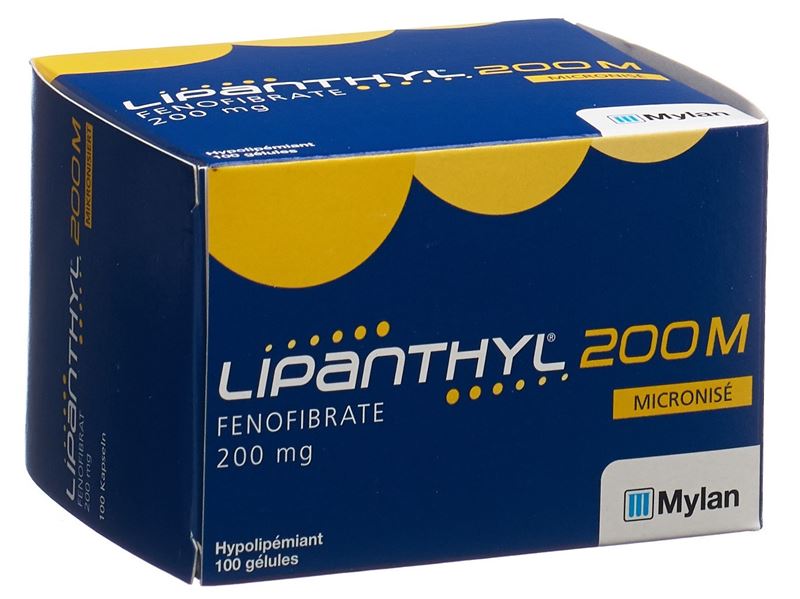 Lipanthyl 200 M caps 200 mg 100 pce