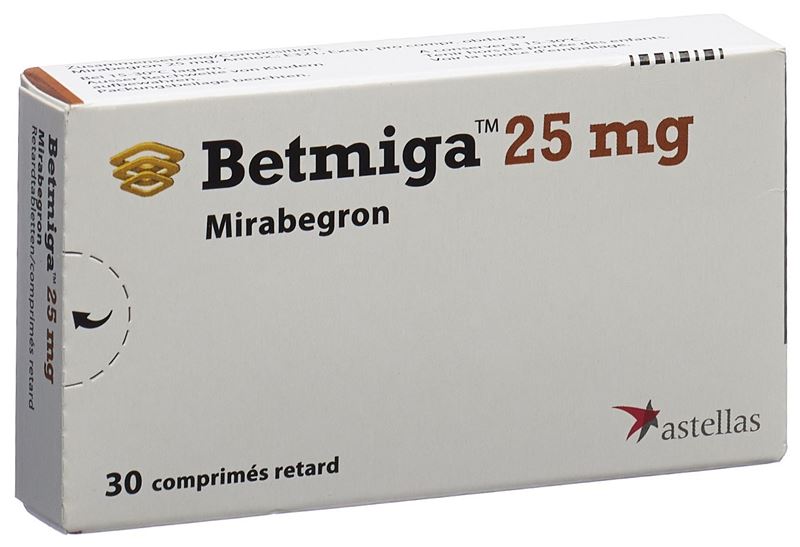 Betmiga Ret Tabl 25 mg 30 Stk Betmiga Ret Tabl 25 mg 30 Stk