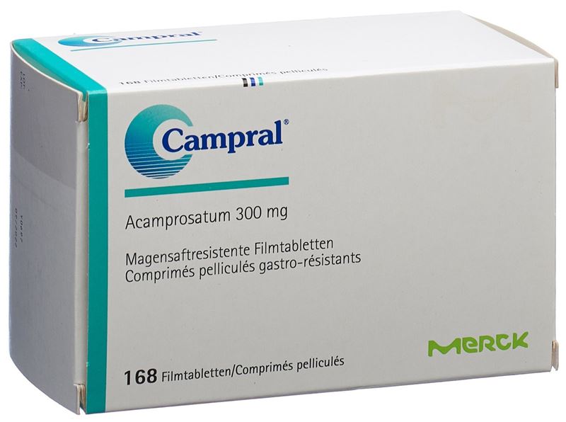 Campral Filmtabl 300 mg 168 Stk Campral Filmtabl 300 mg 168 Stk