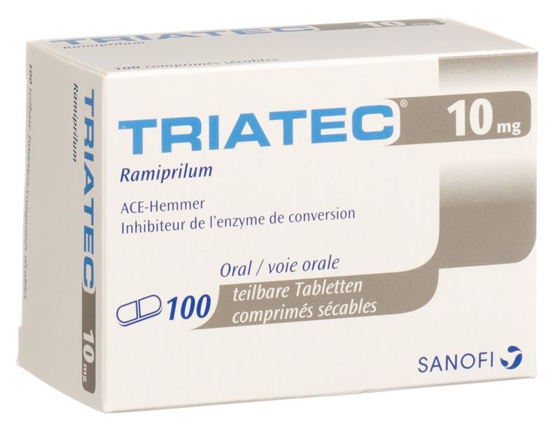 Triatec cpr 10 mg 100 pce Triatec cpr 10 mg 100 pce