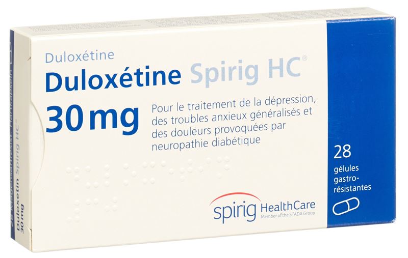 Duloxetin Spirig HC Kaps 30 mg 28 Stk