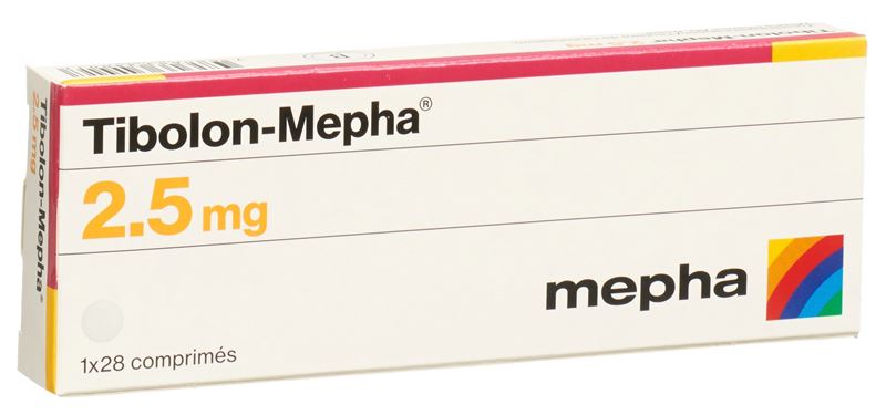 Tibolon-Mepha Tabl 2.5 mg 28 Stk