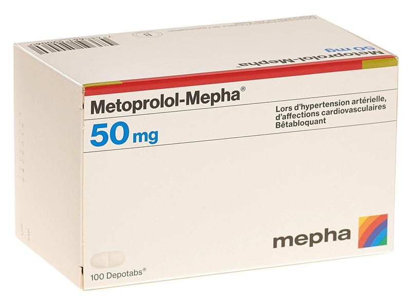 Metoprolol-Mepha Depotabs 50 mg 100 Stk
