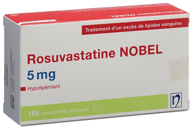 Rosuvastatin NOBEL cpr pell 5 mg 105 pce