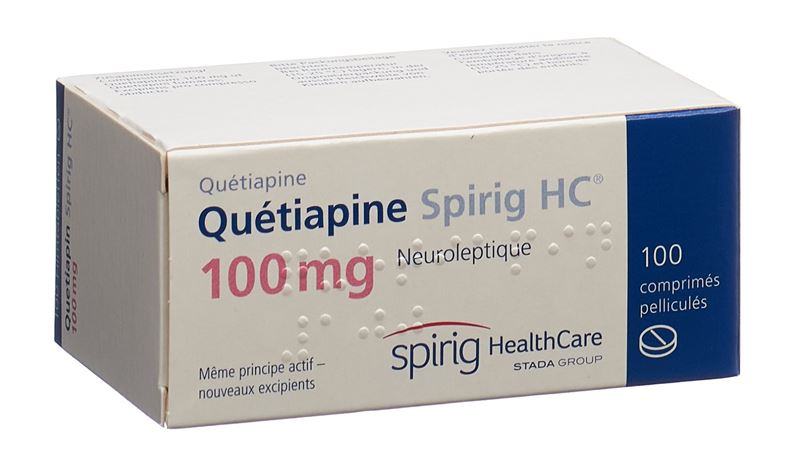 Quetiapin Spirig HC Filmtabl 100 mg 100 Stk