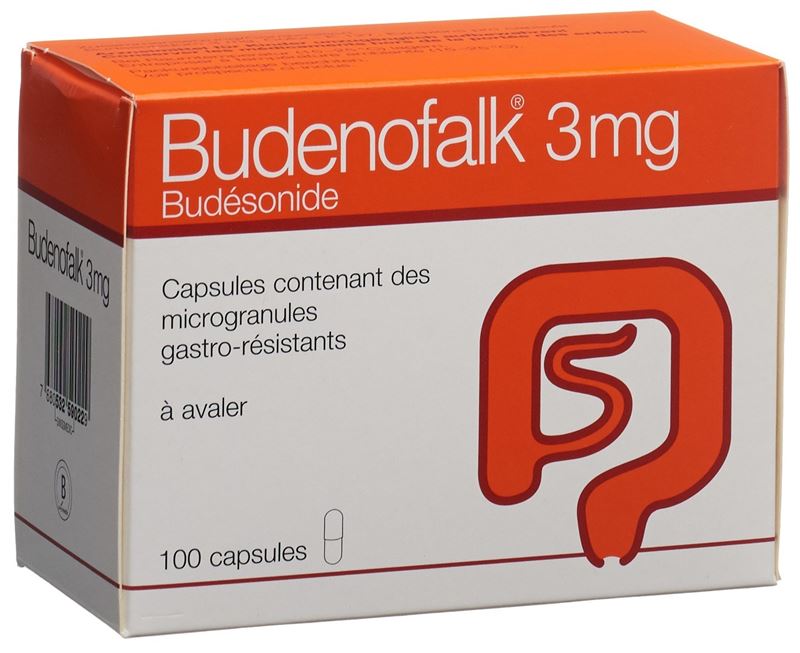 Budenofalk caps 3 mg 100 pce