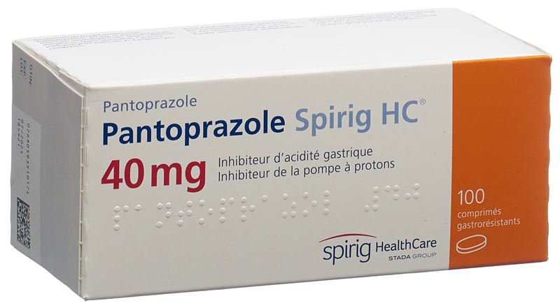 Pantoprazole Spirig HC cpr 40 mg 100 pce