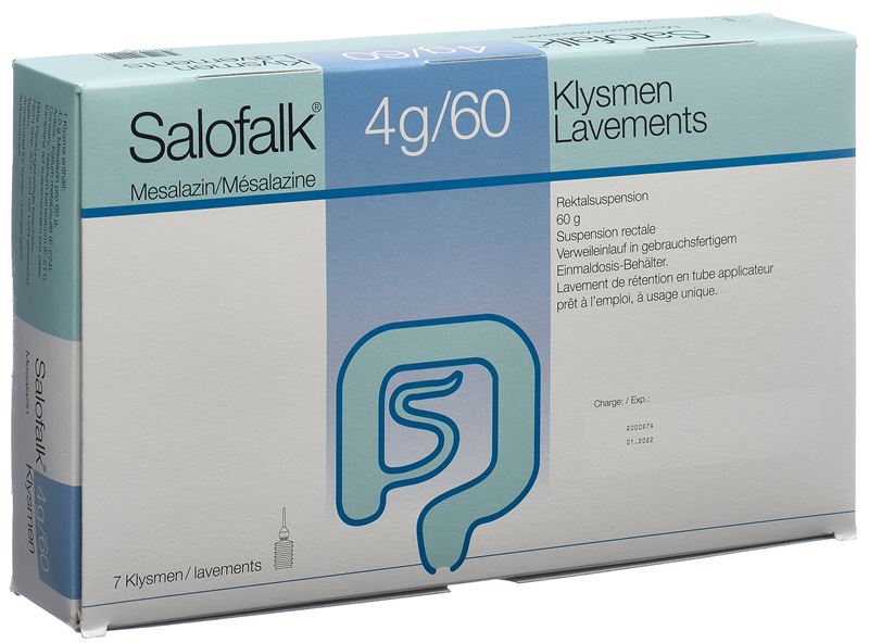 Salofalk lavements 4 g 7 pce