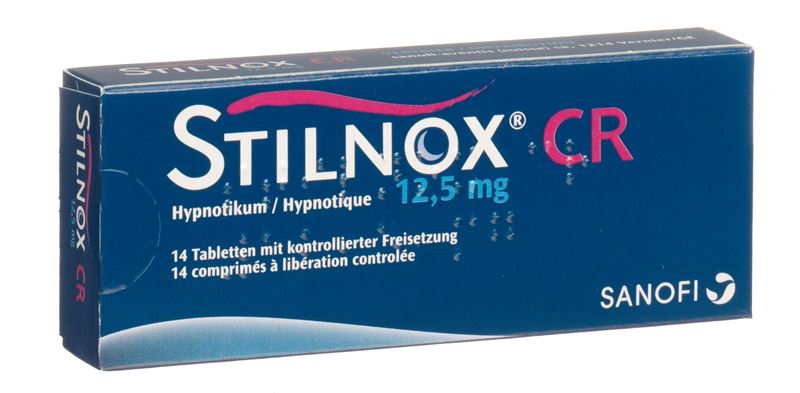 Stilnox CR Ret Tabl 12.5 mg 14 Stk Stilnox CR Ret Tabl 12.5 mg 14 Stk
