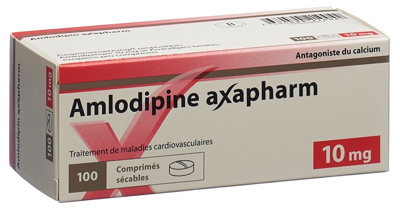 Amlodipin axapharm Tabl 10 mg 100 Stk