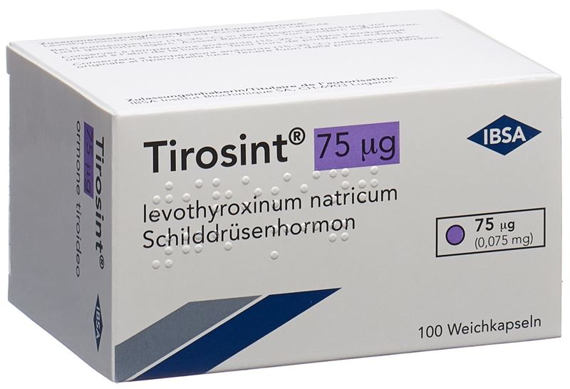 Tirosint Weichkaps 75 mcg 100 Stk