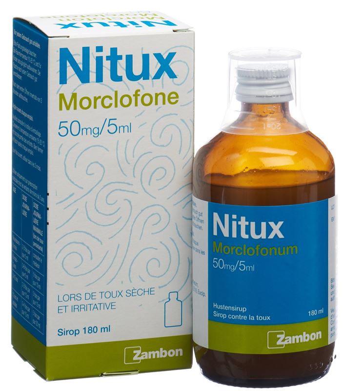 Nitux sirop fl verre 180 ml