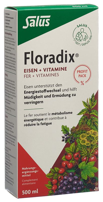 Floradix Eisen + Vitamine Profit Pack Fl 500 ml