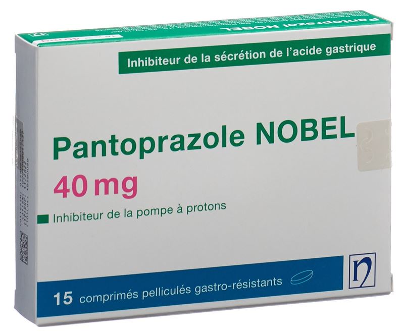 Pantoprazol NOBEL Filmtabl 40 mg 15 Stk