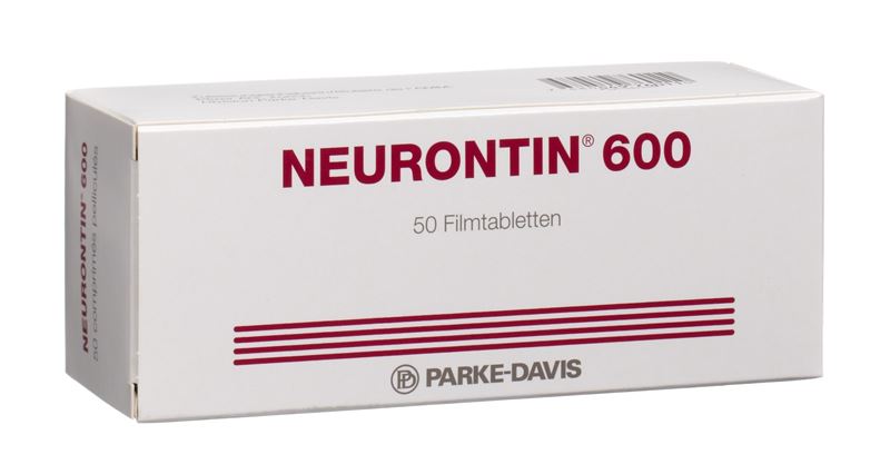 Neurontin Filmtabl 600 mg 50 Stk