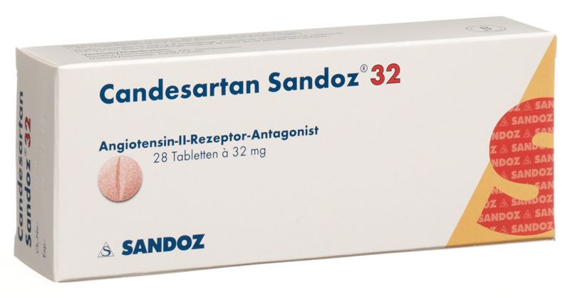 Candésartan Sandoz cpr 32 mg 28 pce Candésartan Sandoz cpr 32 mg 28 pce