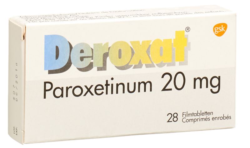 Deroxat cpr pell 20 mg 28 pce Deroxat cpr pell 20 mg 28 pce