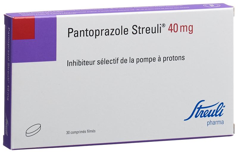 Pantoprazol Streuli Filmtabl 40 mg 30 Stk